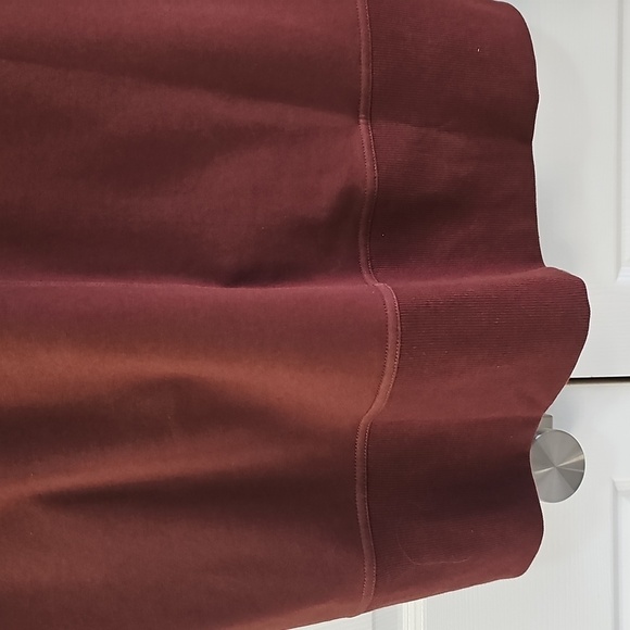NWT ID Ideology Cap- Sleeve Hoodie Tunic Pocket Burgundy 2X - Picture 10 of 13